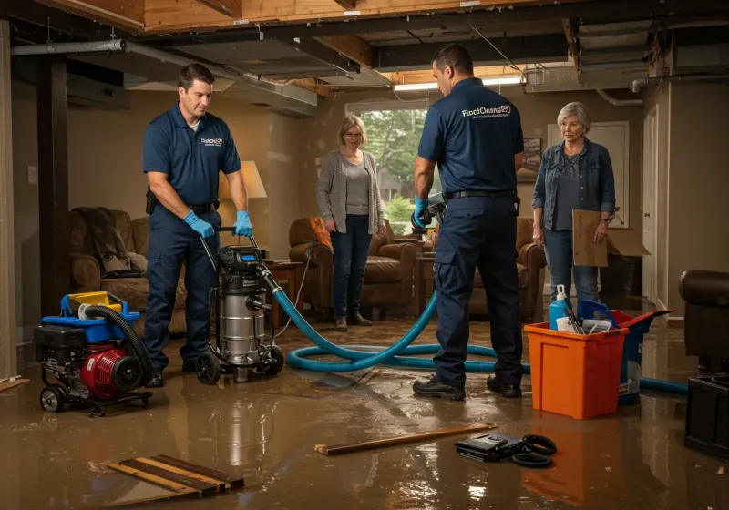 Basement Water Extraction and Removal Techniques process in Rush County, IN